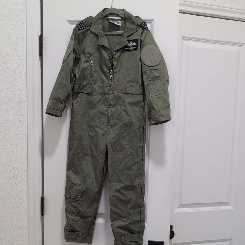 Green Flight Suit Costume